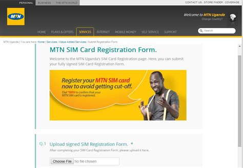 mtn Uganda sim registration